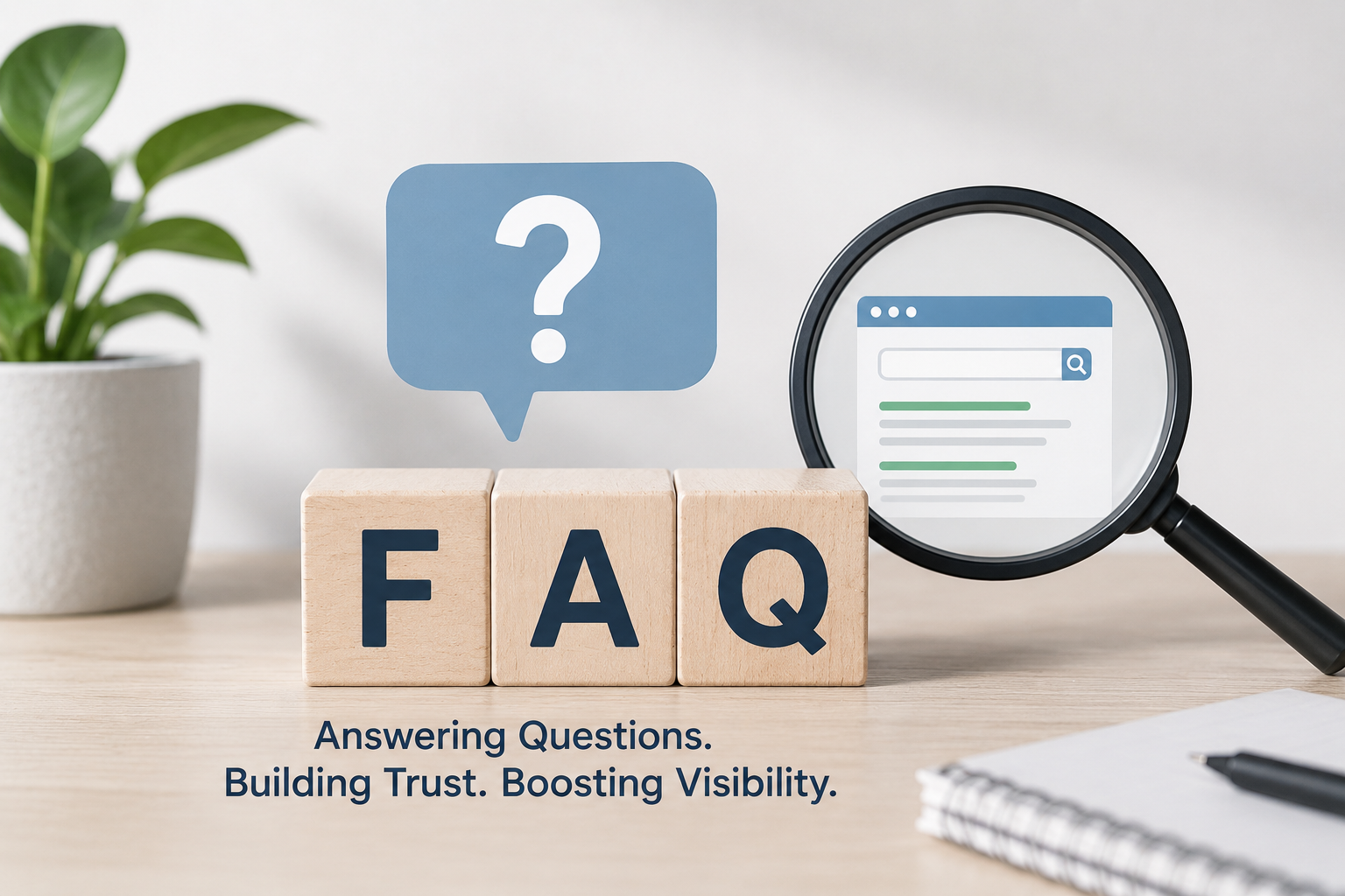 image of FAQ for seo