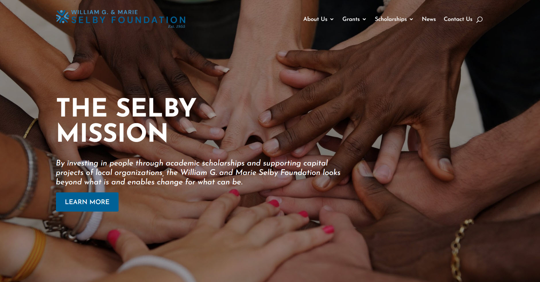image Selby Foundation website