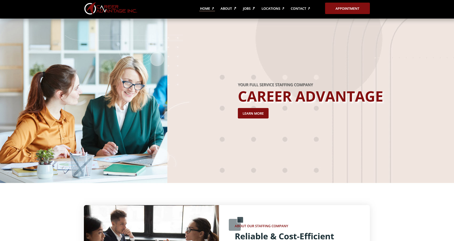 Career Advantage Website