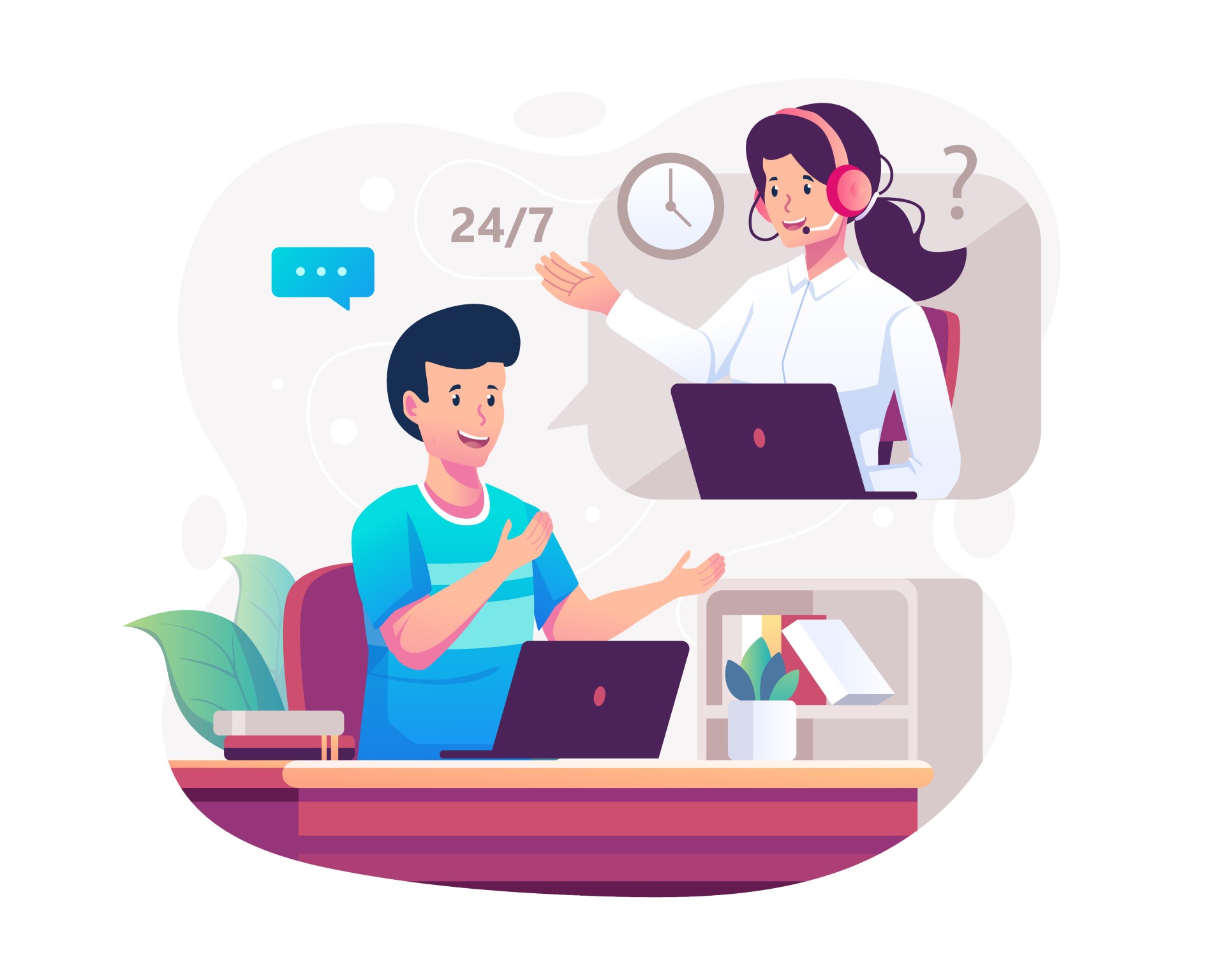 image of live chat