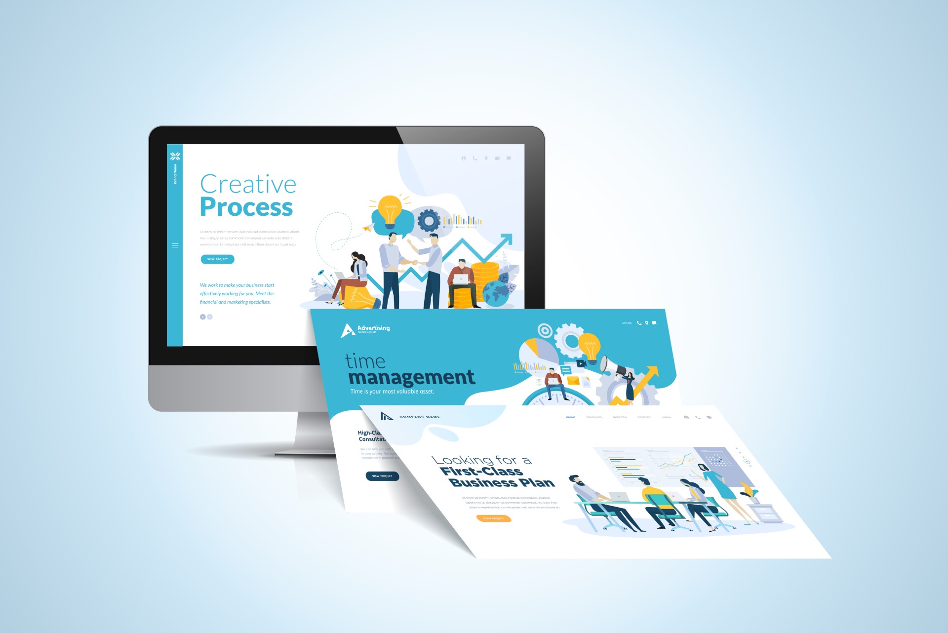 image building a website
