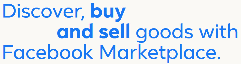 image of text for facebook marketplace