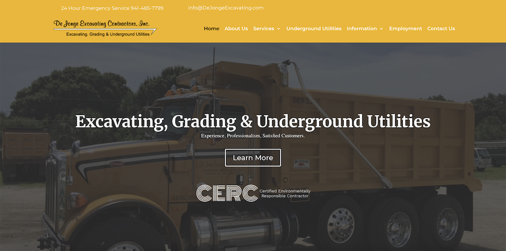 De Jonge Excavating Contractors