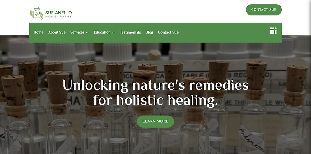 Sue Anello Homeopathy