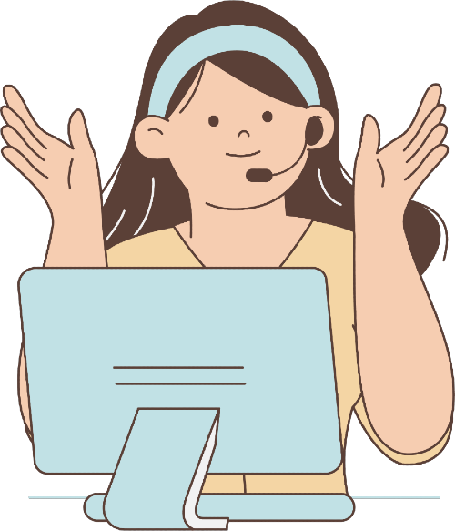 image of customer service rep